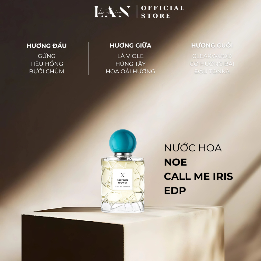 [LAN] Nước Hoa Unisex NOE Call Me Iris EDP 10/20ml