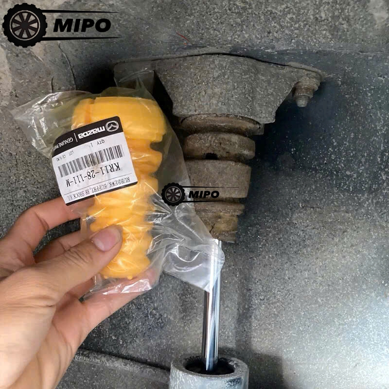 Cao su tăm bông giảm xóc sau xe Mazda 2, Mazda 3, Mazda 6, CX5. (Mã sản phẩm: DB5P281A0A/BKC328111)