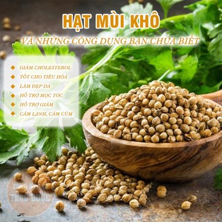 Hạt mùi 1kg, hạt ngò khô, ngò ta thơm, sạch, nguyên liệu gia vị nấu phở, tẩm ướp đồ nướng, chuẩn vị