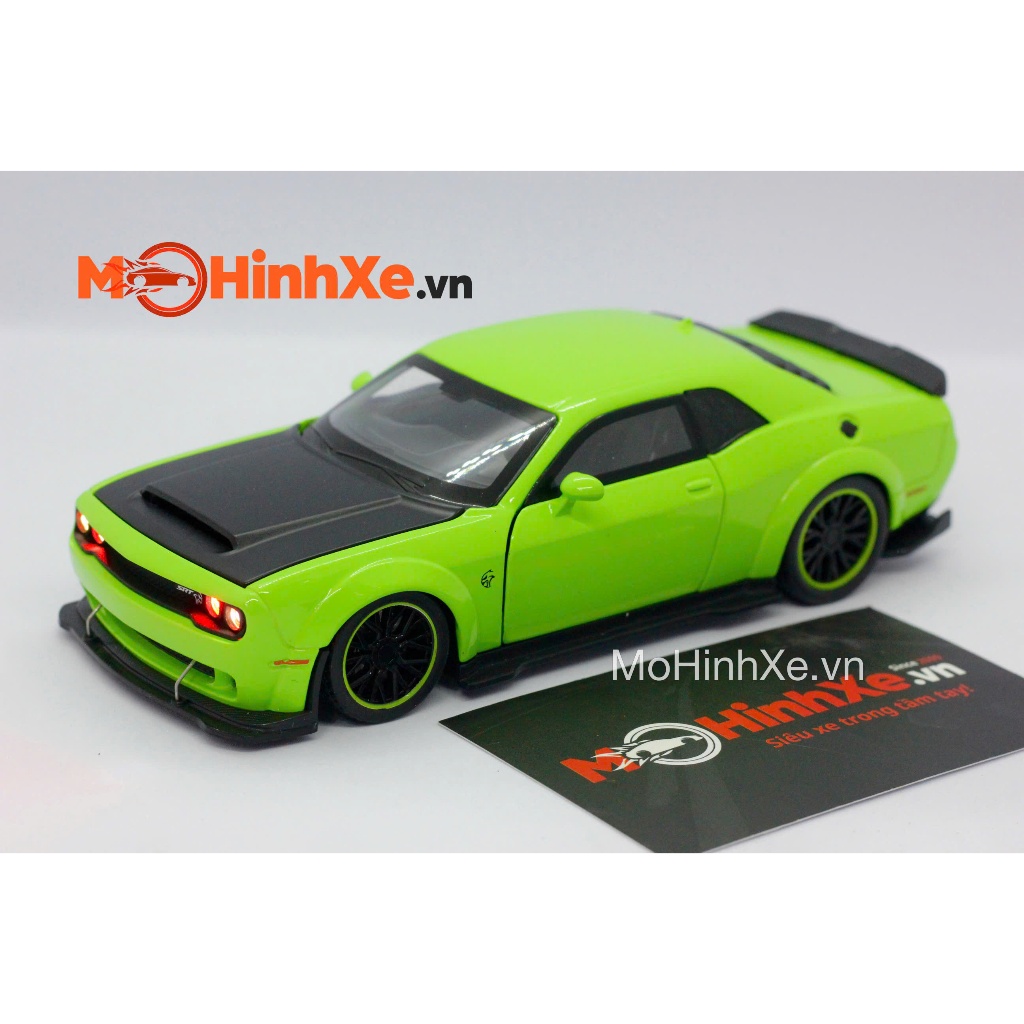 Mô hình xe Dodge Challenger SRT Hellcat 1:32 HÃNG KHÁC