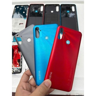 Vỏ bộ Realme C3,kèm kính camera,khay sim