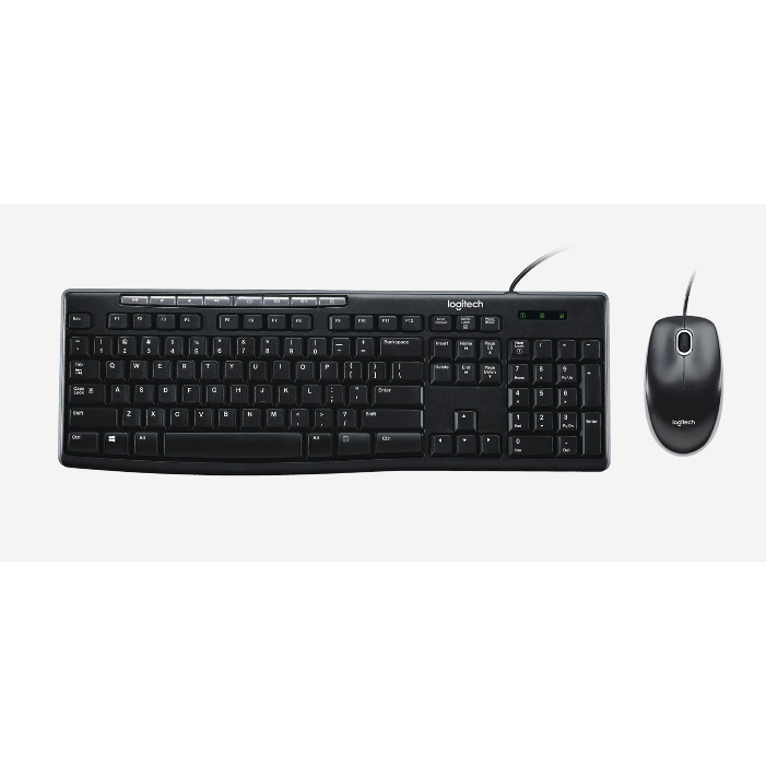 Bộ Chuột Bàn phím đa phương tiện MK200 MEDIA Logitech
