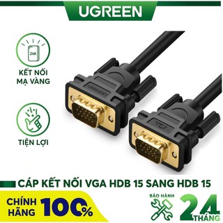 Cáp vga dài 2m cao cấp ugreen 11646 - hàng chính hãng