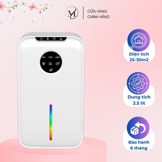 Máy Hút Ẩm Lọc Không Khí, Hút Ẩm Mini Tiện Lợi Cho Gia Đình Phòng Ngủ, Tủ Quần Áo, Giảm Ẩm Mốc