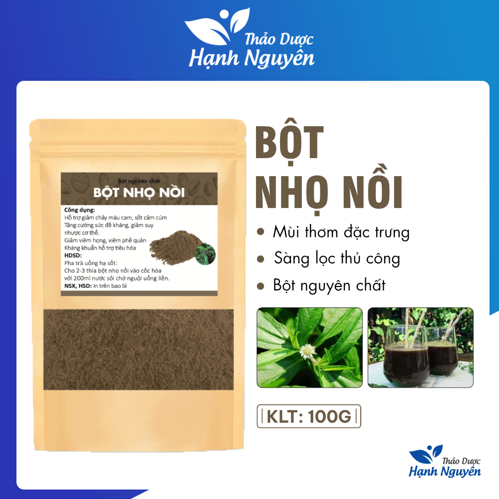 Bột cỏ nhọ nồi khô 100g (Cỏ mực)