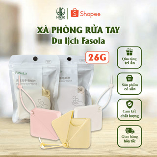 Giấy Xà Phòng Rửa Tay Du Lịch (50 Miếng), Tiện Lợi, Kháng Khuẩn, Dưỡng Da, Hương Thơm Tự Nhiên
