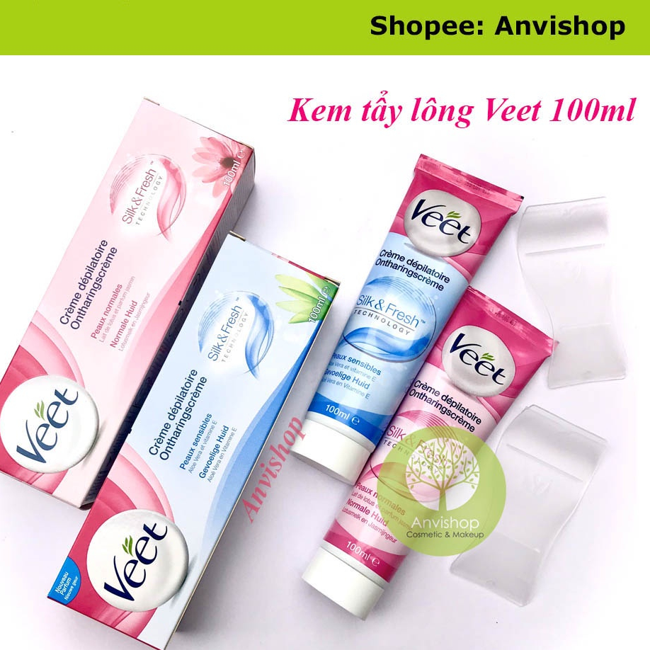 Bộ kem tẩy lông Veet và mỡ trăn