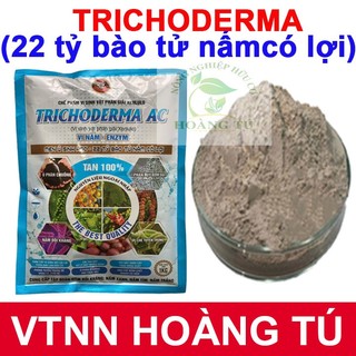 NẤM ĐỐI KHÁNG TRICHODERMA BACILLUS VTNN HOÀNG TÚ ( Chuyên dùng để ủ phân hữu cơ và kiểm soát nấm bệnh) GÓI 1KG