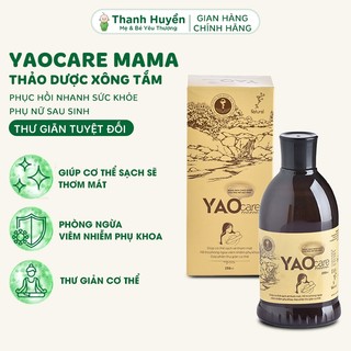 Nước tắm gội thảo dược DK Pharma Yaocare Mama cho mẹ sau sinh - Chai 250ml