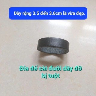Đai, đỉa da để lắp vào mặt thắt lưng da thật