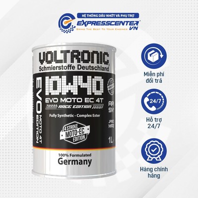 Dầu Nhớt Xe Số Voltronic EVO EC Race 10w40 1L