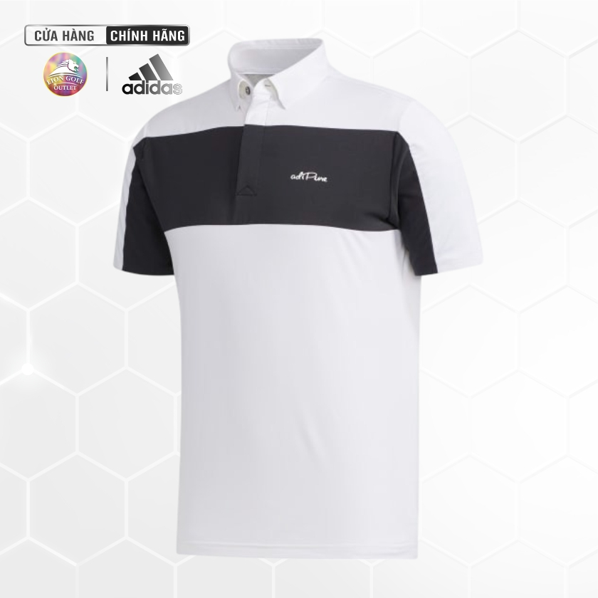 Áo polo Adidas Adipure  trắng - FJ1757
