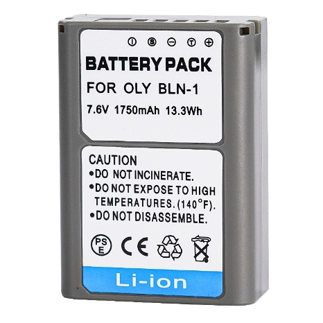 Mới cho Olympus E-M5 E-P5 E-M1 PEN-F OM-D EM5II M2 BLN-1 Pin