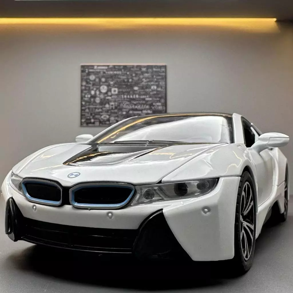 Mô hình xe ô tô hợp kim BMW I8 tỉ lệ 1:24 (ẢNH THẬT)