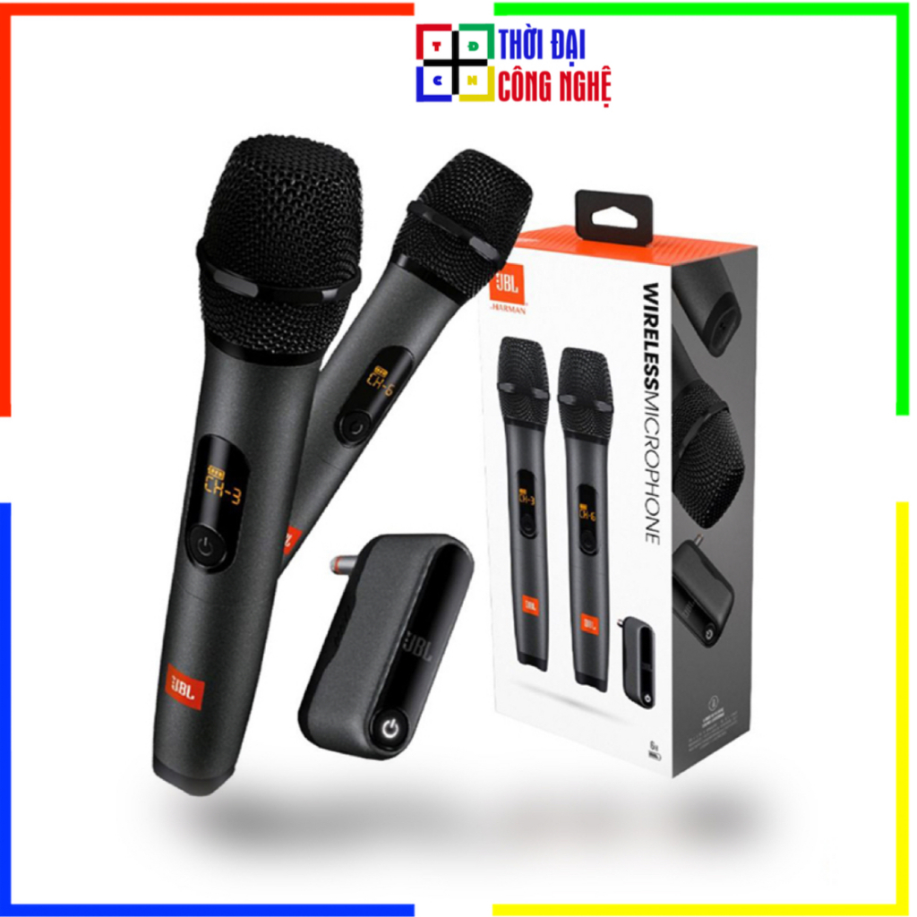 Micro Không Dây JBL Wireless Microphone - PGI phân phối và bảo hành 12 tháng.