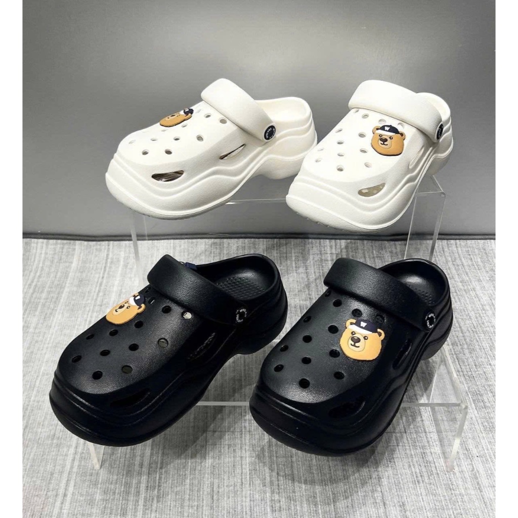 [ CHÍNH HÃNG ] DÉP CROCS WHOAU ĐEN / TRẮNG