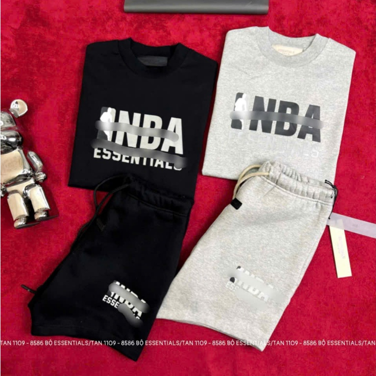 [BEST QUALITY] Áo Thun Ét Senn NBA 2025 Cao Cấp, Set Quần Áo In Chữ Silicon Hàng QCCC