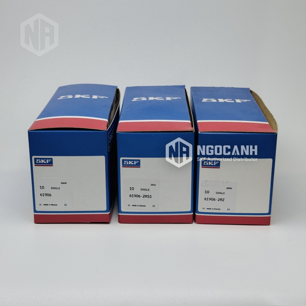 [GIÁ 1 CÁI] Vòng bi bạc đạn SKF 61906 (6906) 30x47x9 mm - Vòng bi cầu - Đại lý uỷ quyền SKF - SKF Ng