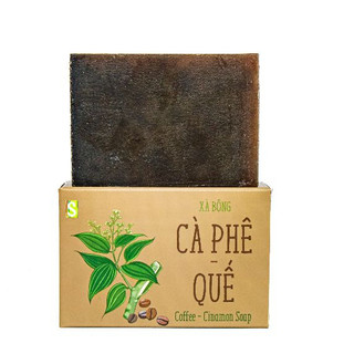 Xà bông Cà Phê - Quế 110g, làm sạch da, giữ ấm, hỗ trợ tẩy da chết- Sinh Dược