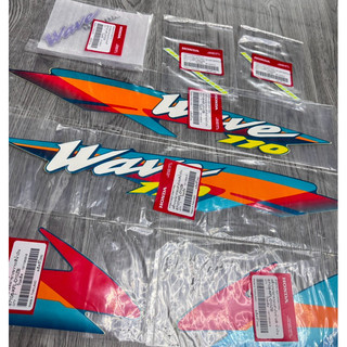 Tem wave 110 xanh ngọc chính hãng đời 2000