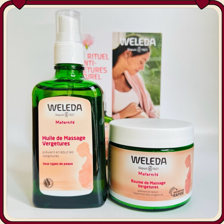 [Số 1 chống Rạn Da sau sinh ] Kem Ngăn Rạn Da Weleda - pháp