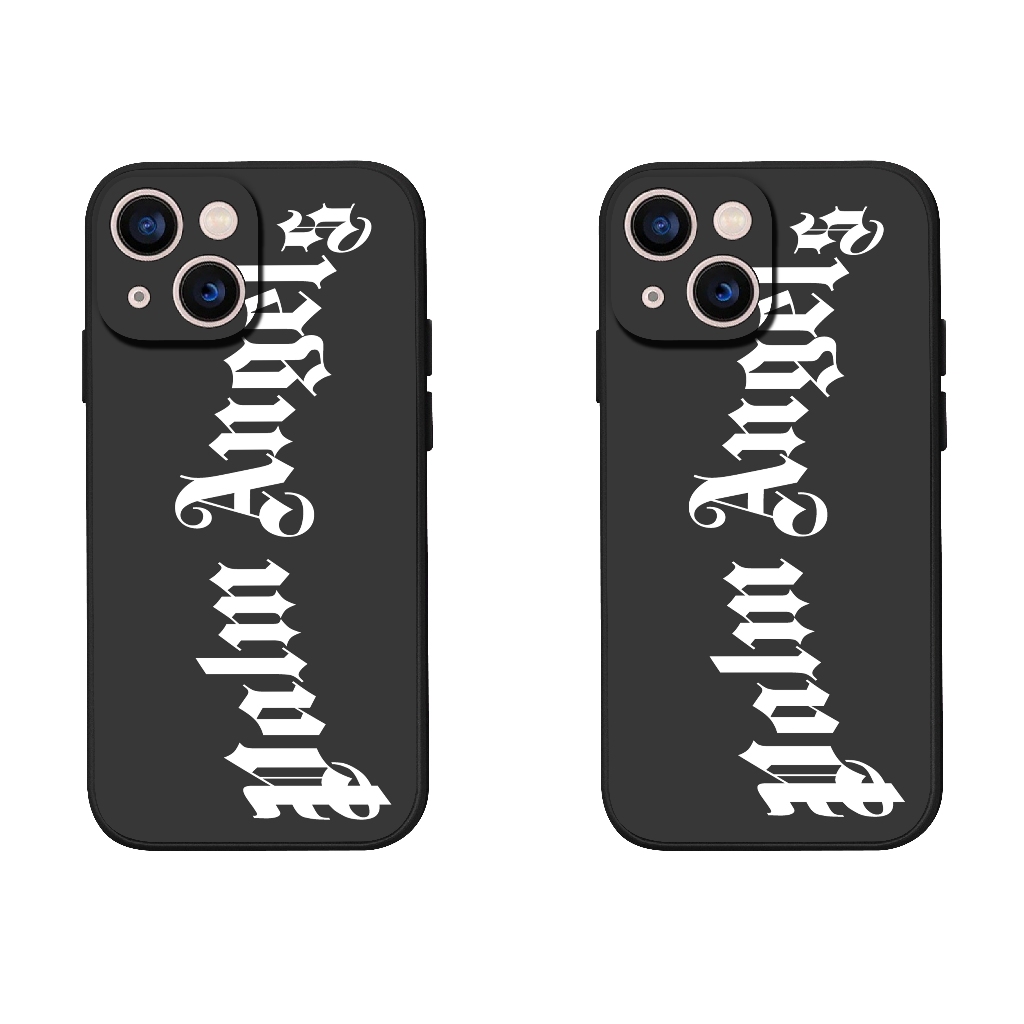 Ốp lưng iPhone Chữ Palm Angel Chất TPU Viền Vuông