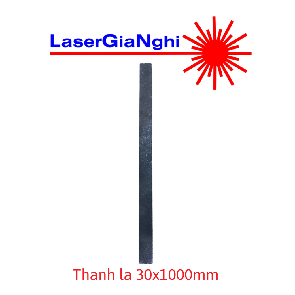 Thanh la - Bản mã sắt - Bản mã chữ nhật 3x100cm / 30x1000 dày các loại - Cắt lỗ theo yêu cầu