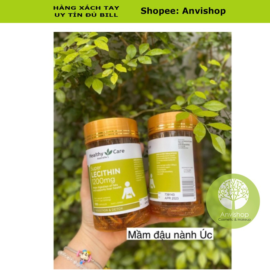 Mầm đậu nành Super Lecithin 100v