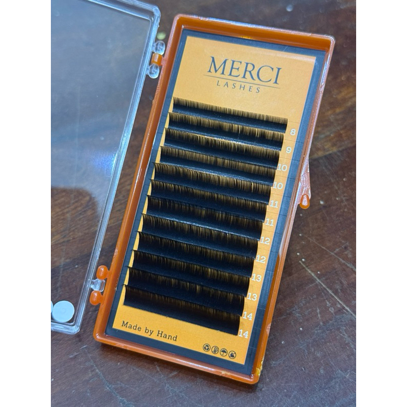 lông mi Mi Merci 0.07 0.10 cong C Cc D đủ size