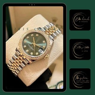  Đồng Hồ Nữ Đính Đá Phong Cách Luxury Đồng Hồ Chạy Pin R65 31mm Chống Nước 3ATM Bảo Hành 12 Tháng Tặng Kèm Tool Cắt Mắt 
