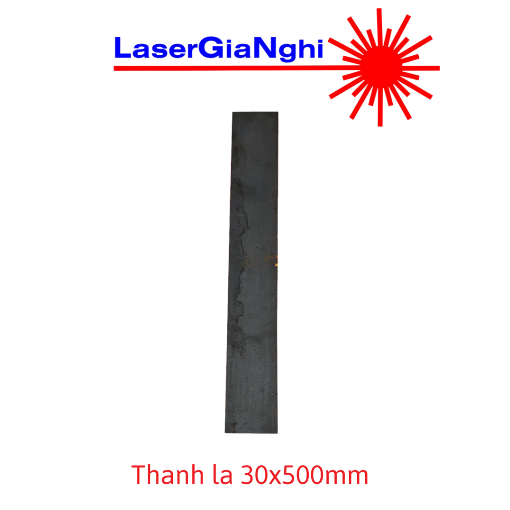 Thanh la - Bản mã sắt - Bản mã chữ nhật 3x50cm / 30x500mm dày các loại - Cắt lỗ theo yêu cầu