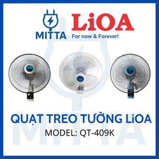 Quạt treo tường có điều khiển LiOA QT-409K - MITTA