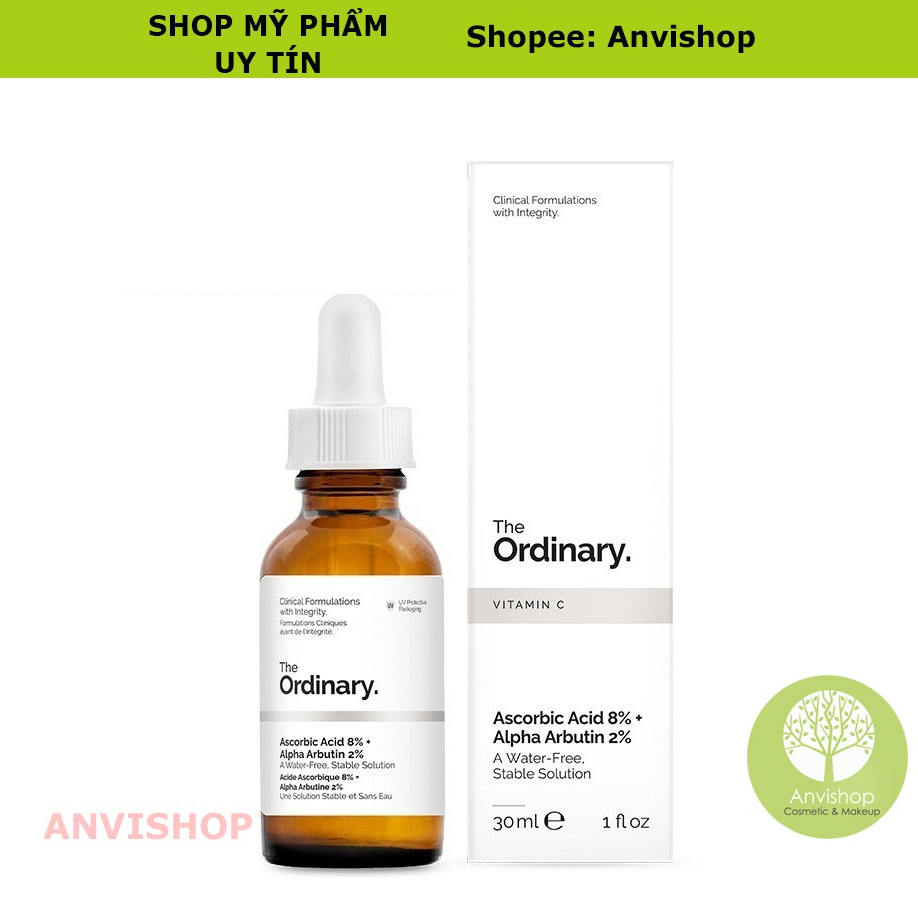 Serum The Ordinary Ascorbic Acid 8% + Alpha Arbutin 2%