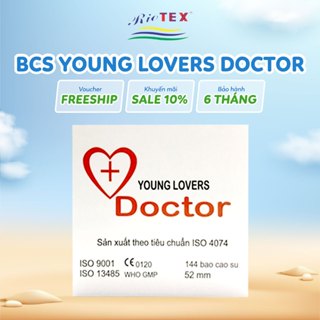 [ 144 CÁI ] Bao Cao Su Young Lovers Doctor, Thiết Kế Nhỏ Gọn, An Toàn Khi Sử Dụng
