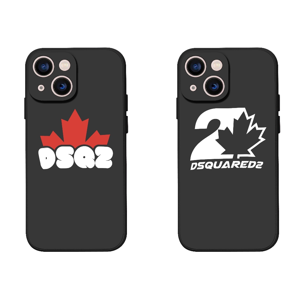 Ốp lưng iPhone Dsquared2 Basic TPU Viền Vuông