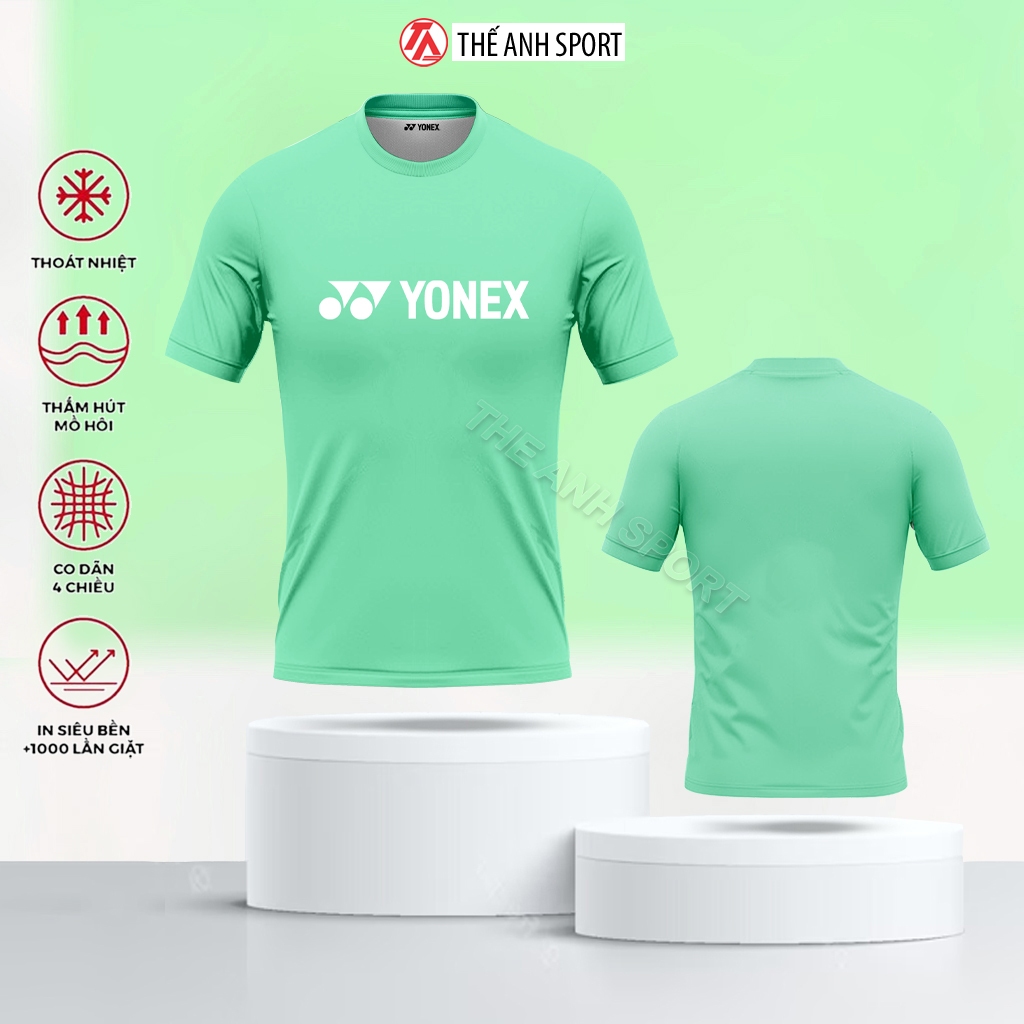 Áo cầu lông training, áo yonex tập luyện và thi đấu cầu lông mùa giải chuyên nghiệp (TN)