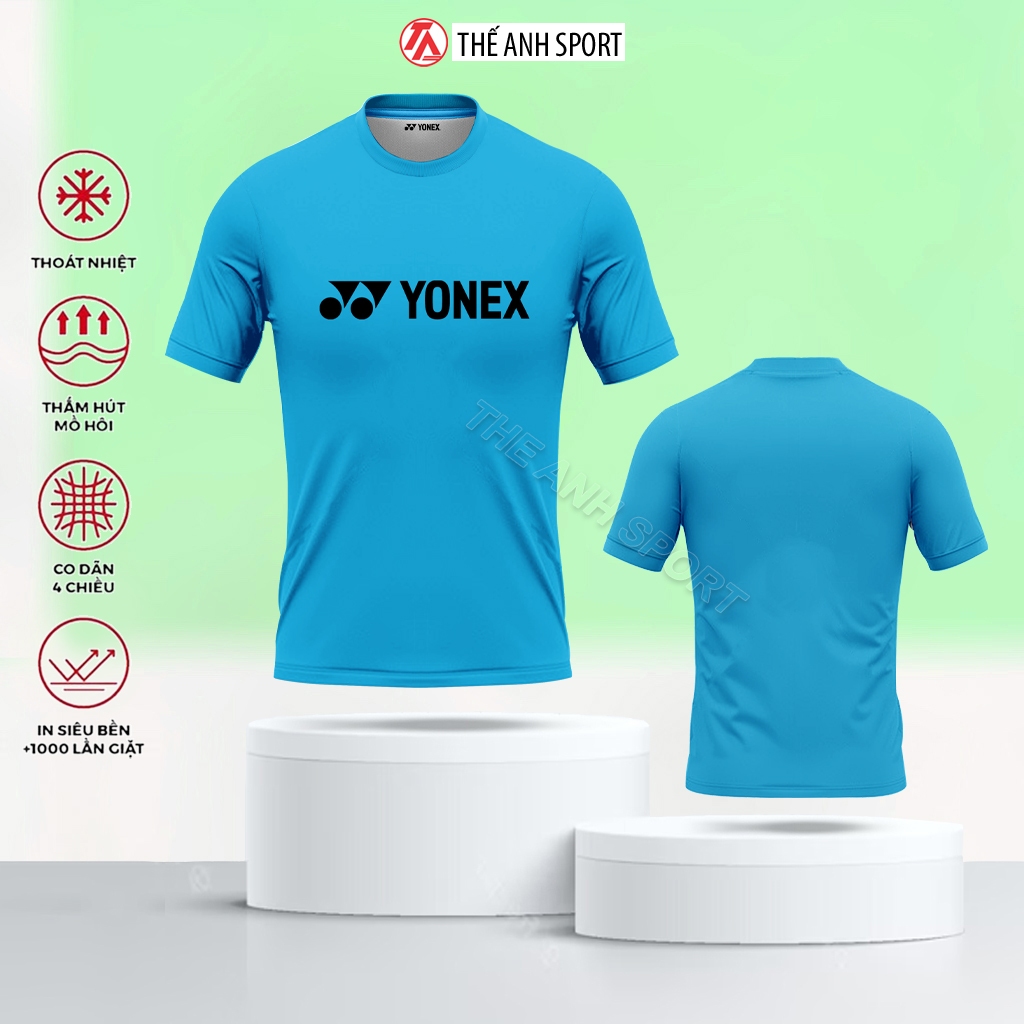 Áo Cầu Lông Training, Áo Yonex Tập Luyện Và Thi Đấu Cầu Lông Chất Liệu Mát Mẻ (TN)