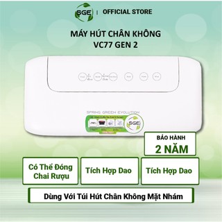  Máy Hút Chân Không SGE VC77 Gen 2 Hàn Hút Chân Không Liên Tục Dễ Sử Dụng Tặng Cuộn Túi Chân Không 