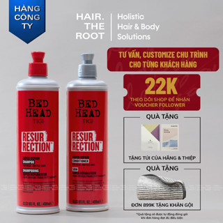 Dầu Gội Cặp Dưỡng Tóc, Mượt Tóc Tigi Đỏ Bed Head Resurrection 400ml / 970ml - Hàng Công Ty
