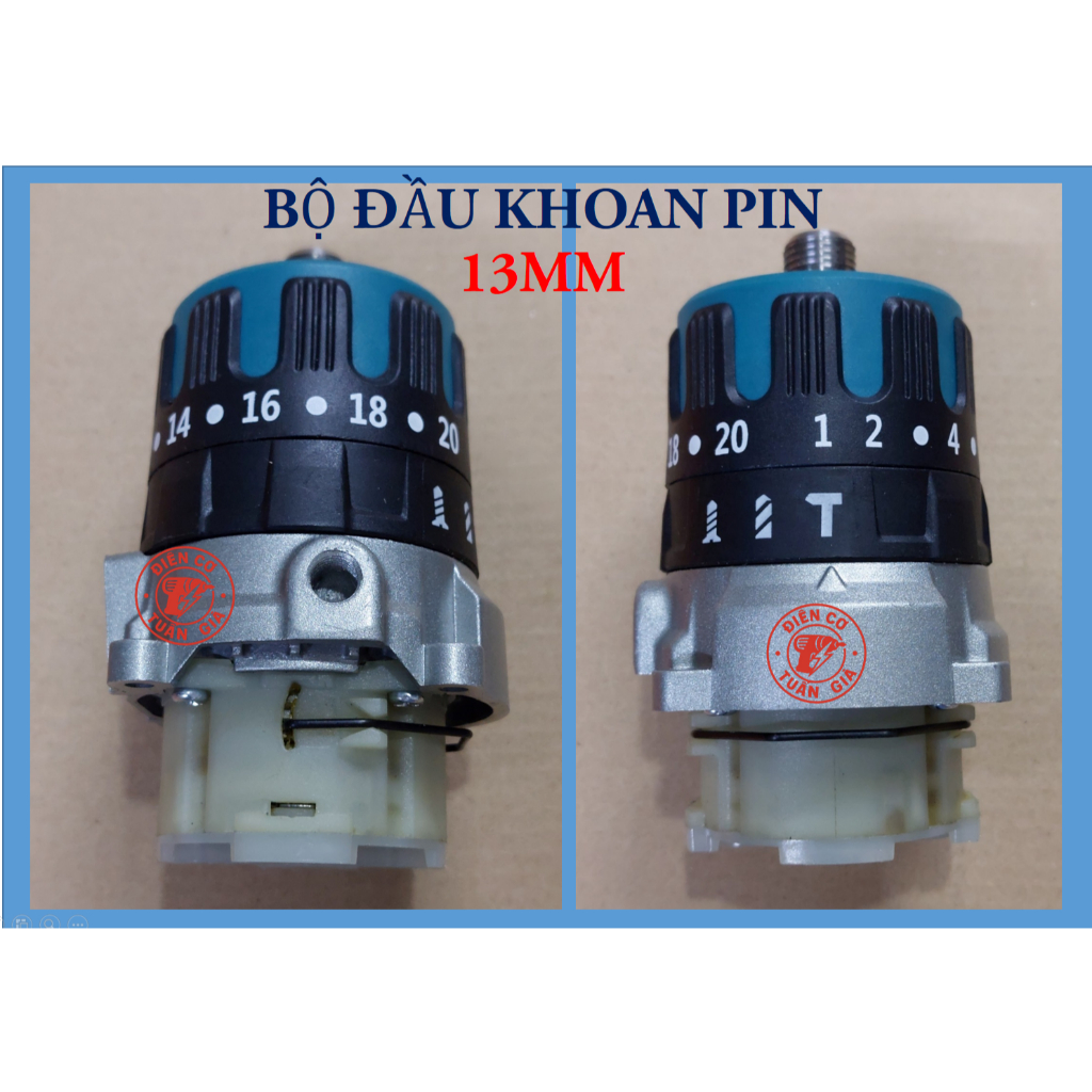 BỘ ĐẦU KHOAN PIN 13 LY CHẠY MÔ TƠ TỪ