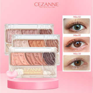  Phấn mắt Cezanne Toneup Eye Shadow 3 ô màu 2.7g - Nhật Bản 