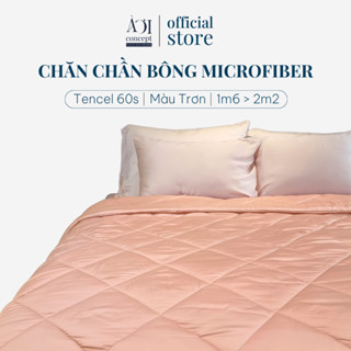 Chăn Chần bông mùa hè Tencel 60s mát lạnh AOICONCEPT Full Size Từ 1m6x2m đến 2m2x2m4 Chần Bông Microfiber Cao Cấp