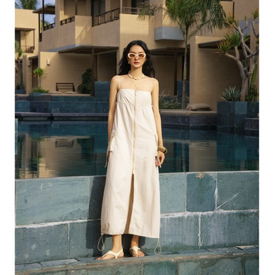 Đầm OLV suông 2 dây dáng xẻ tà quyến rũ Eirlys Dress phù hợp đi biển mùa hè