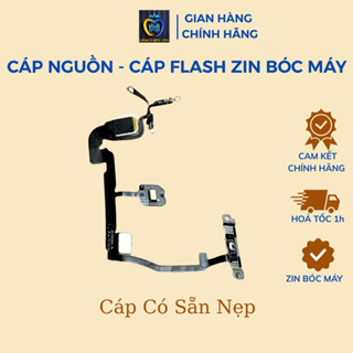 Cáp Nguồn - Cáp Flash Thay Thế Cho X X r X s Xm 11 12 13 Cáp ZIN BÓC MÁY Kèm Nẹp Đàn Hồi Tốt LK TÁO ZIN BÓC MÁY