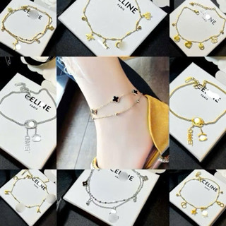 Lắc chân nữ sợi mảnh chất liệu titan siêu hot