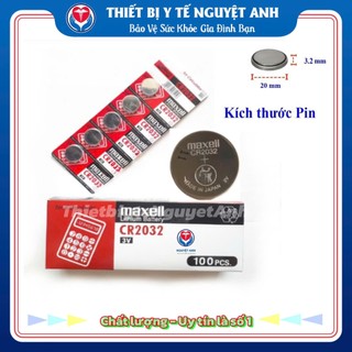 Pin cho máy đo đường huyết On Call Plus CR2032 chính hãng - siêu bền, pin CR2032 máy test tiểu đường ( vỉ 5 viên)