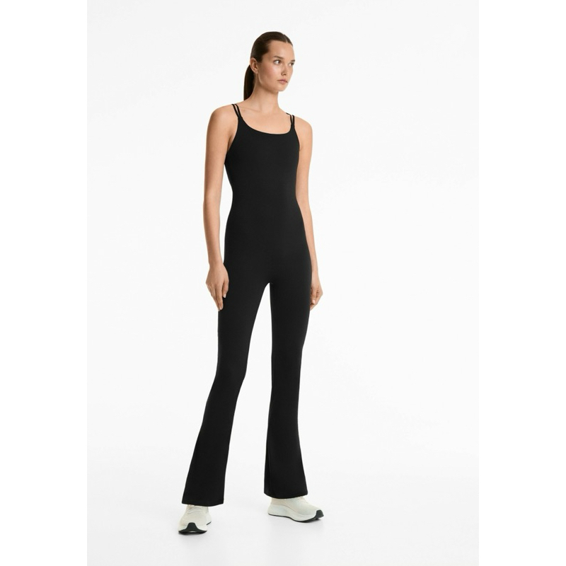 Jumpsuit ống loe Oysho Comfortlux