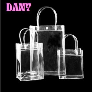  DANY TÚI XÁCH NHỰA PVC TRONG SUỐT ĐA NĂNG TÚI XÁCH MUA SẮM TÚI ĐỰNG BÌNH GIỮ NHIỆT TÚI ĐỰNG CỐC GIỮ NHIỆT LỚN 