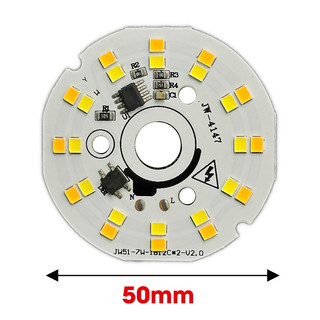 Mắt led vỉ tròn 7W , 220v ( 3 màu)