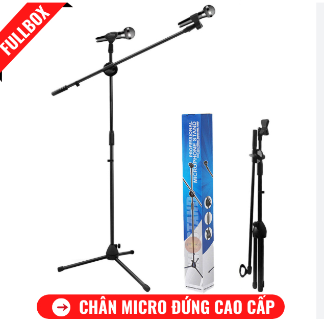 Chân đế micro đứng bom mic stand